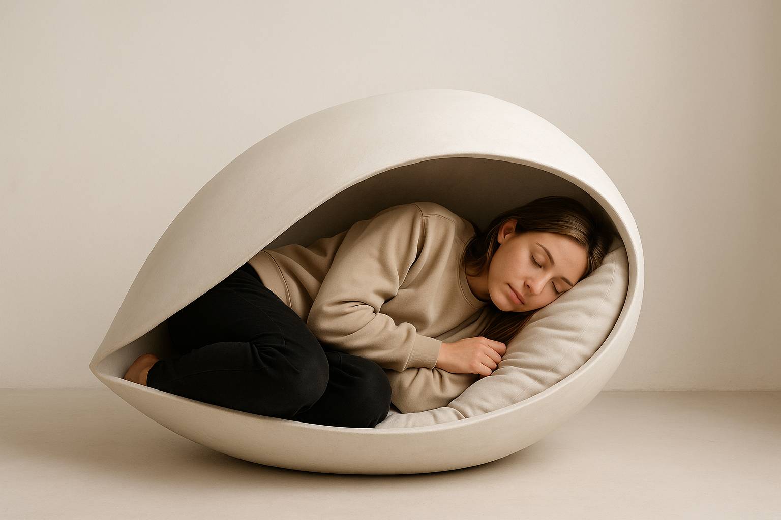 La coquille protectrice : une forme douce pour se sentir en sécurité