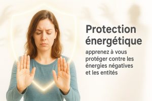 L’article « Énergies négatives : pierres et protection » explique comment se protéger des influences invisibles qui affectent notre bien-être mental, émotionnel et énergétique. Il s’adresse à ceux qui se sentent souvent épuisés, envahis par des émotions négatives ou influencés par leur environnement. Voici ce que vous y trouverez : Une explication claire des énergies négatives et de leur effet sur notre quotidien. Une présentation des pierres de protection et cristaux comme moyens naturels pour élever votre taux vibratoire. Des rituels simples et efficaces à intégrer au quotidien pour se purifier et se recentrer. Des techniques avancées de protection énergétique, notamment contre les entités ou influences plus lourdes.
